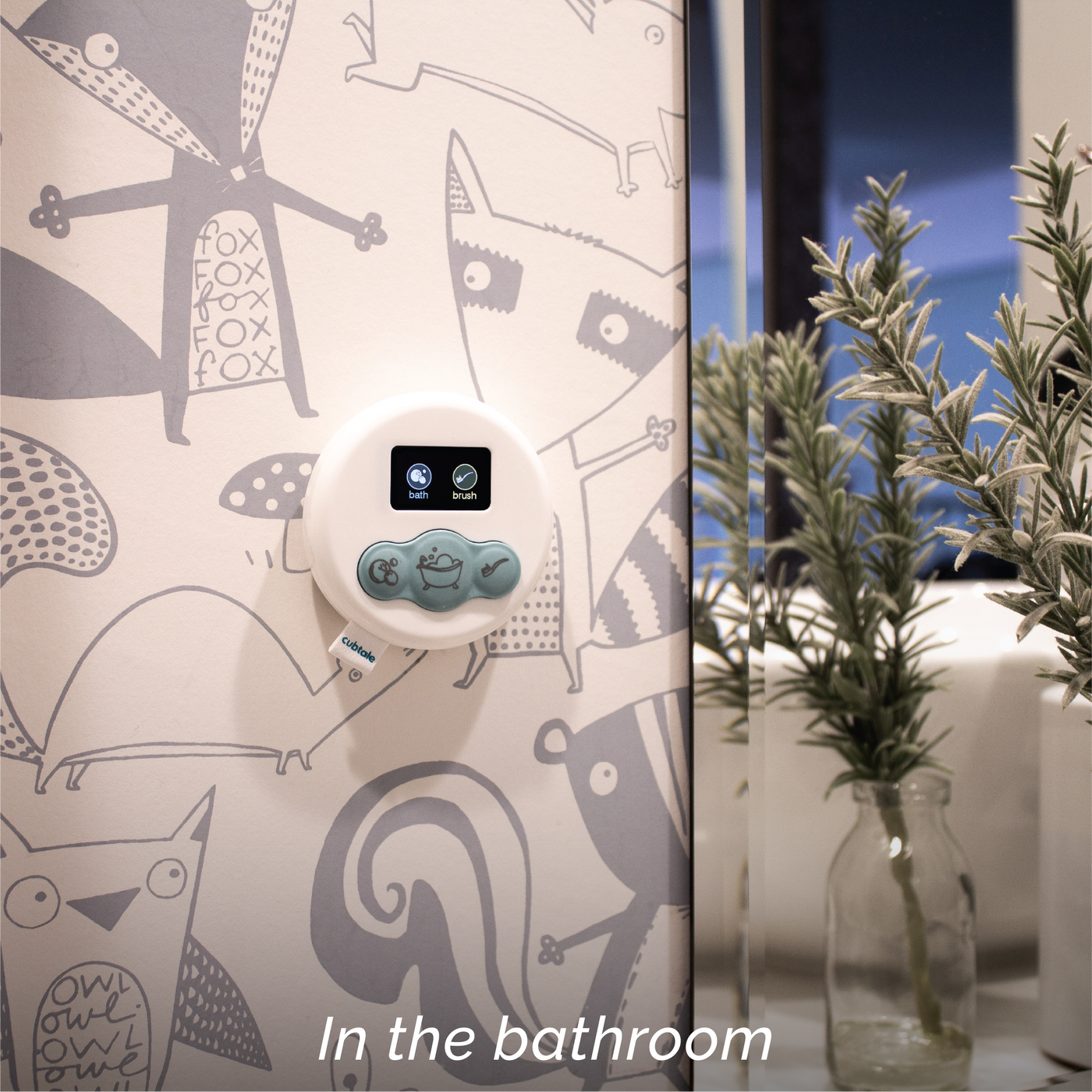 Smart Bath & Toothbrush Tracker - Personal Care Cub