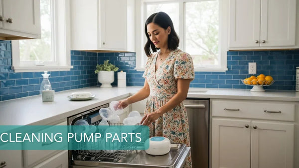 How to Clean and Sanitize Pump Parts and Know if Dishwasher Safe