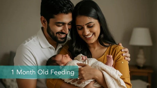 1 Month Old Feeding Tips:  A Guide to Routines, Patterns, and Milestones