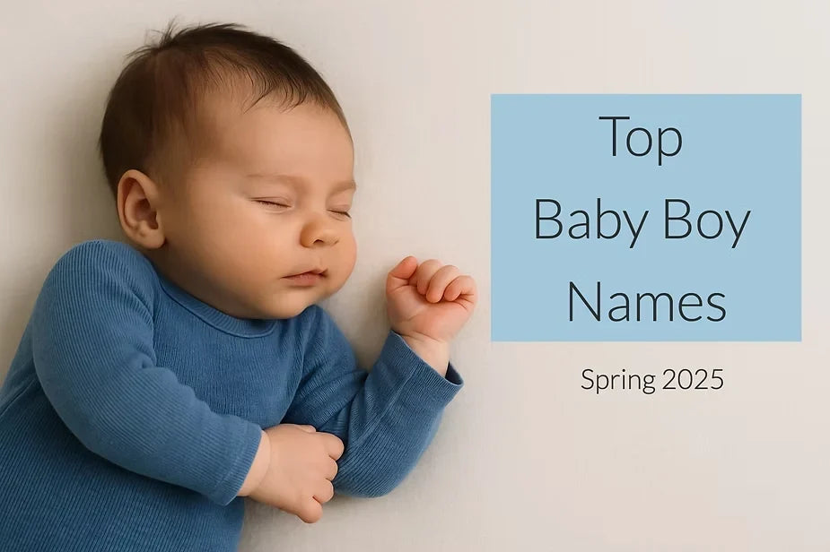 Most Popular Baby Boy Names in US in Spring 2025