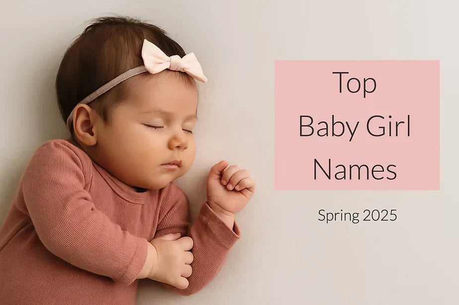 Most Popular Baby Girl Names in US in Spring 2025