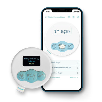 Smart Bath & Toothbrush Tracker - Personal Care Cub